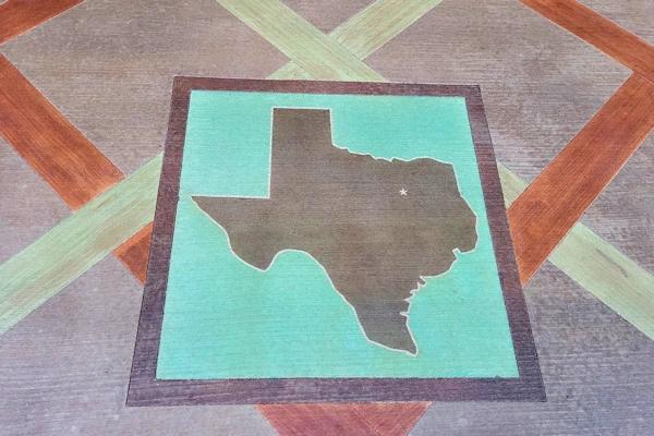 Texas emblem.