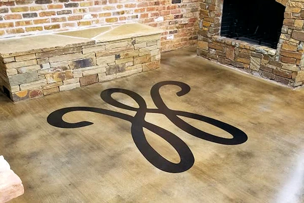 A large, decorative W.